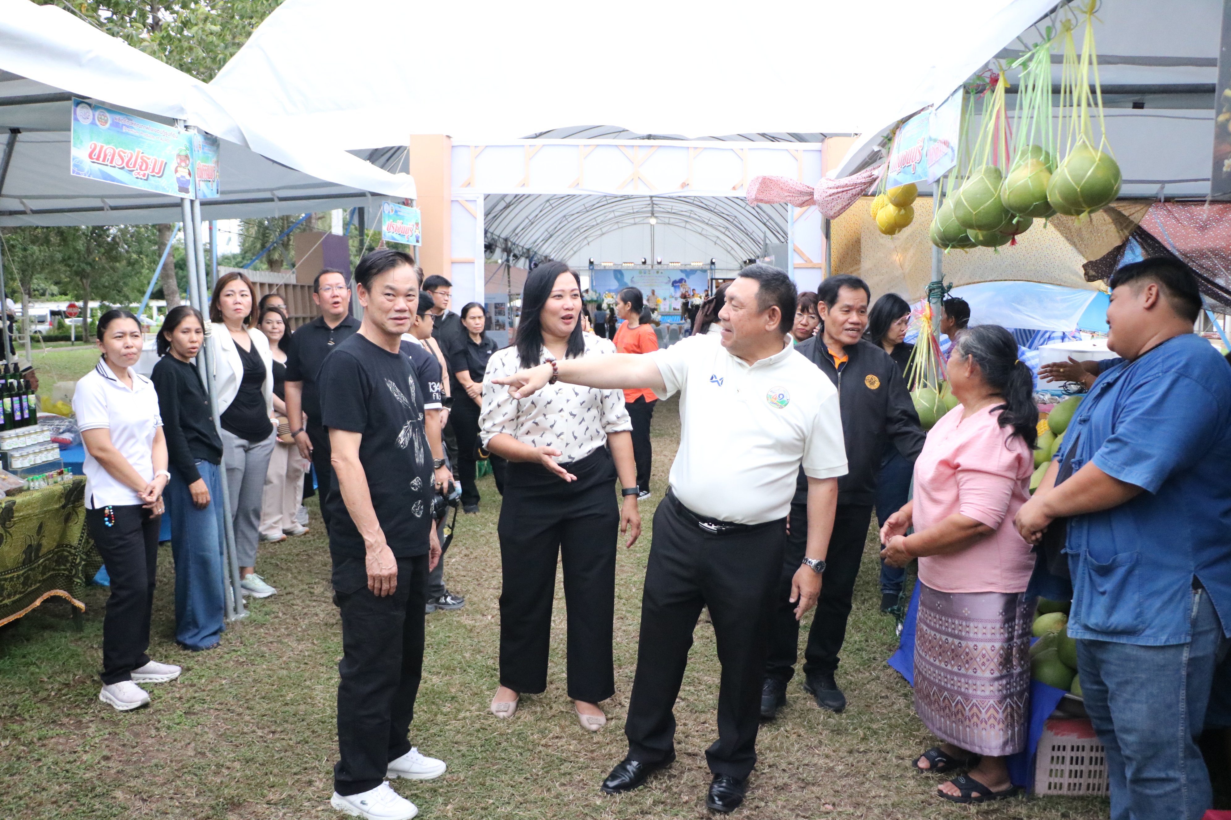 title - เลขาธิการ ส.ป.ก. เตรียมความพร้อมพิธีเปิดงาน 